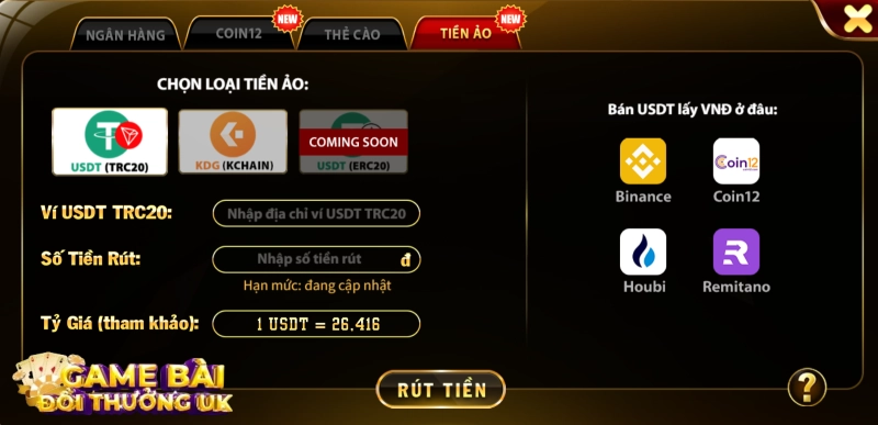 Rút tiền Hitclub