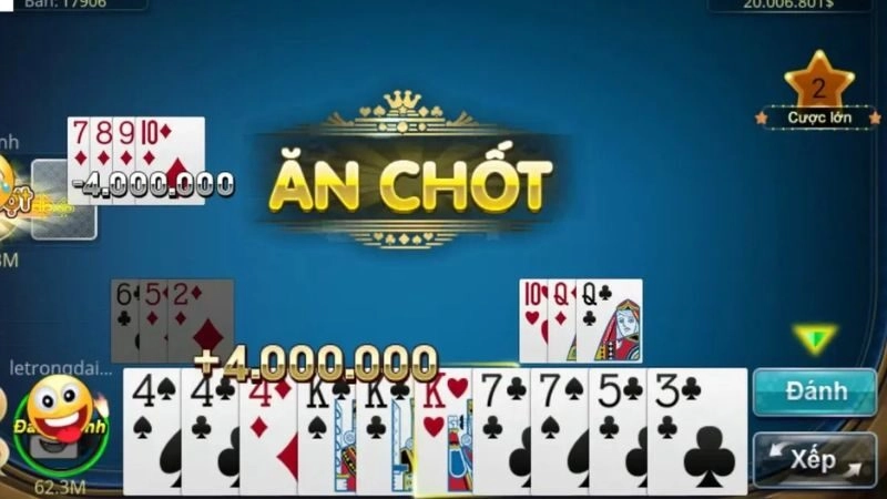 Phỏm bao nhiêu cây